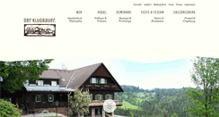 Desktop Screenshot of klugbauer.at